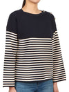 Otranto Knit Top Black White - MAX MARA - BALAAN 4