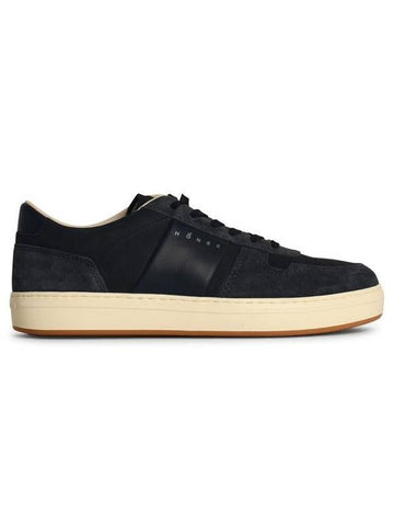 Hogan 'H668' Navy Leather Sneakers - HOGAN - BALAAN 1