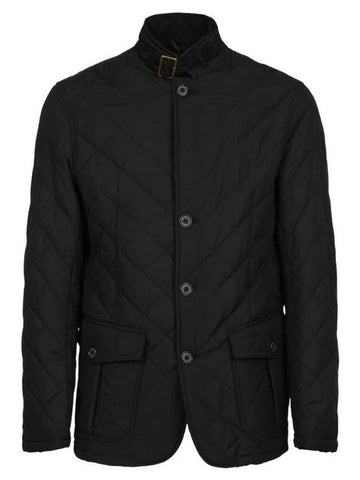 Men's Lutz Quilted Padding Black - BARBOUR - BALAAN 1