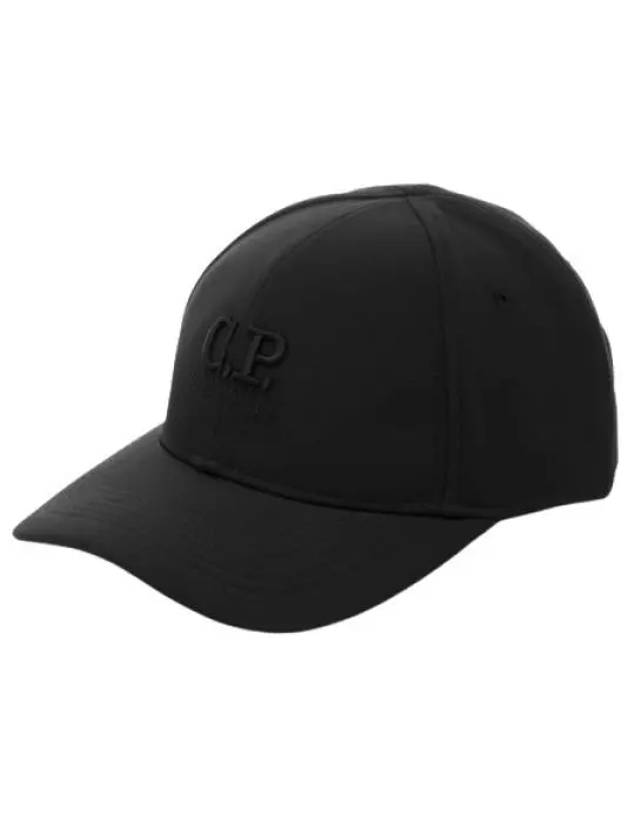 Men's Logo Ball Cap Black - CP COMPANY - BALAAN 2