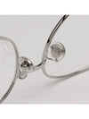 Eyewear Round Metal Eyeglasses Silver - MONCLER - BALAAN 7