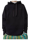 Ferris Face Patch Hoodie Black - ACNE STUDIOS - BALAAN 7