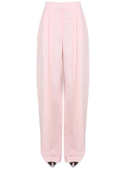 Pintuck Wool Pants Pink - ALEXANDER MCQUEEN - BALAAN 2