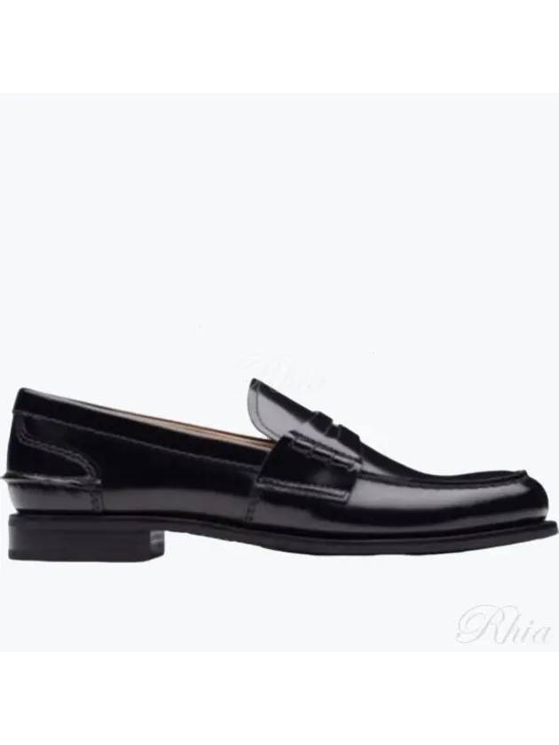 Pembray Leather Loafers Black - CHURCH'S - BALAAN 2