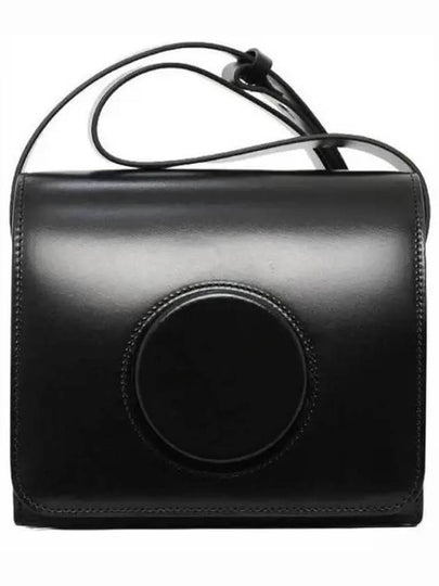 Women's Vegetable Tanned Leather Camera Cross Bag Black - LEMAIRE - BALAAN 2