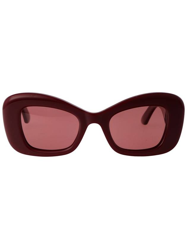 sunglasses AM0434S 006 burgundy - ALEXANDER MCQUEEN - BALAAN 2