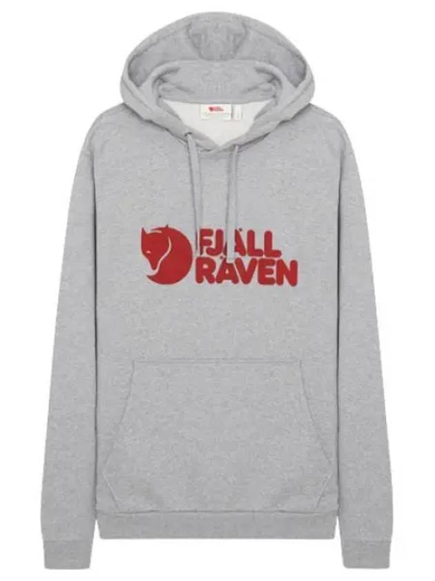 Men s Logo Hoodie Long Sleeve T shirt - FJALL RAVEN - BALAAN 1