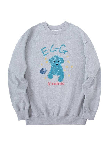 Egg Sweatshirt Gray - RADINEO - BALAAN 1