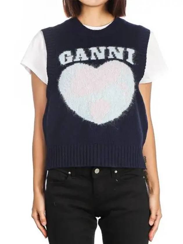 Women s graphic vest 271149 - GANNI - BALAAN 1