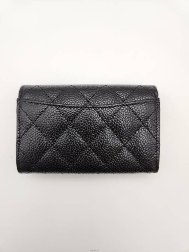 Daol Beomeo Branch Caviar Flap Card Wallet AP0214 Unused - CHANEL - BALAAN 2