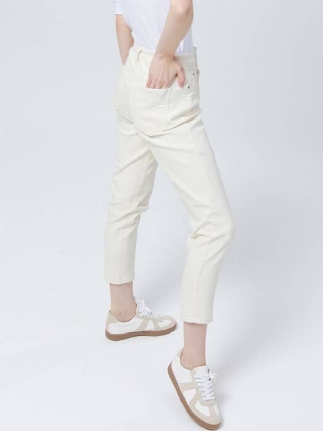 Cotton Span Washing Sleeve Fit 84 Ivory Pants DO9232PT61 - DOYOUKNOWMC GOLF WEAR - BALAAN 1