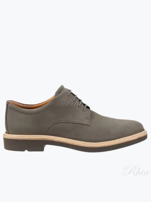 Men's London Metropole Derby Grey Nubuck - ECCO - BALAAN 2