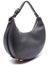 Women's graphy Small Hobo Shoulder Bag Dark Gray - FENDI - BALAAN.