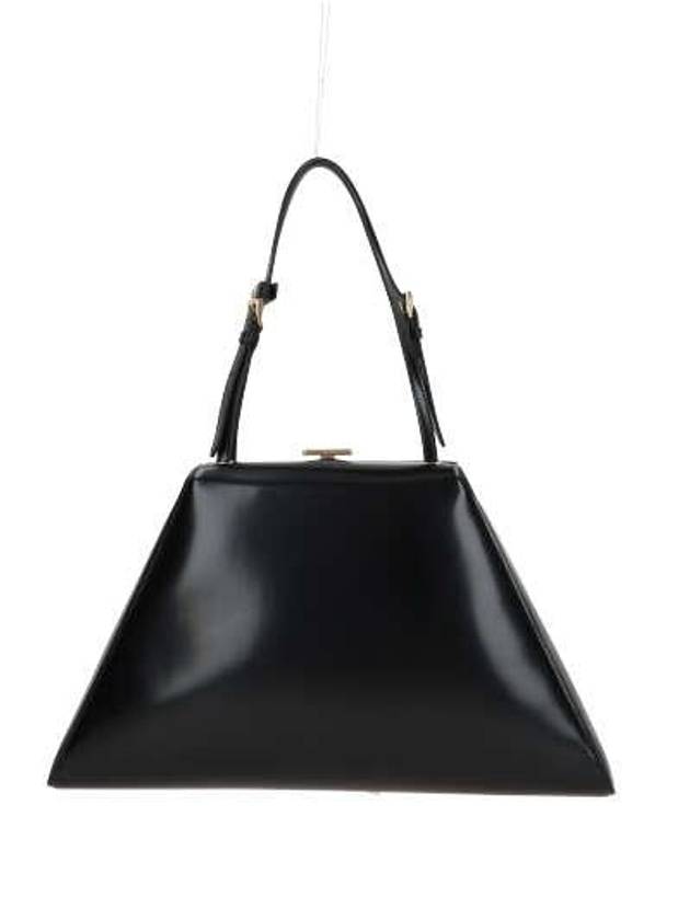 medium brushed leather handbag black 1BK016ZO6F0002VOOO - PRADA - BALAAN 4