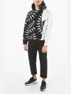 Thunder Hoodie White Black - NEIL BARRETT - BALAAN 6