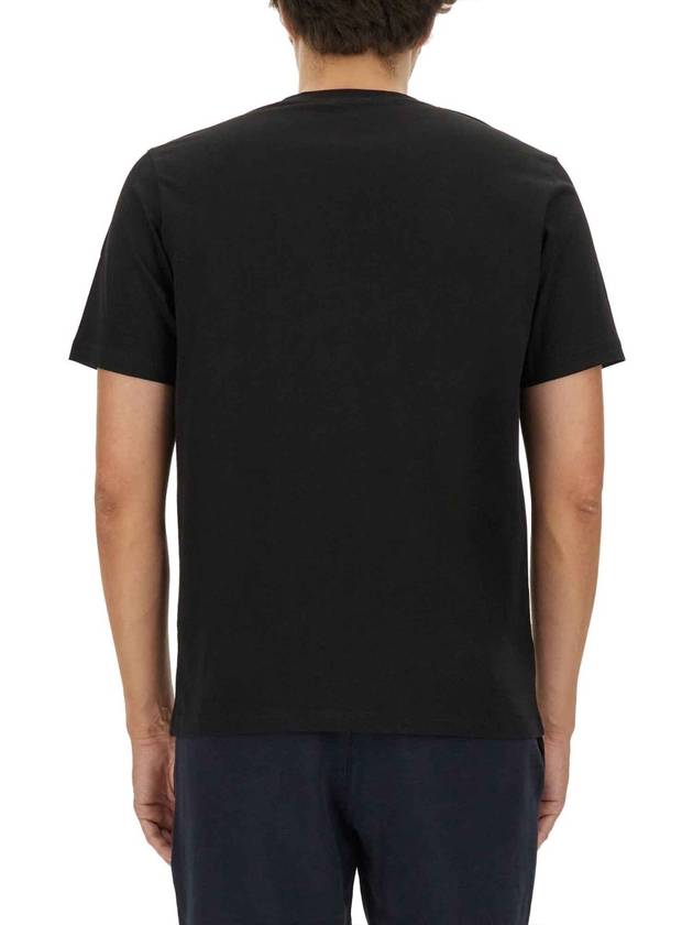 Skull Printing Short Sleeve T-Shirt Black - PAUL SMITH - BALAAN 4