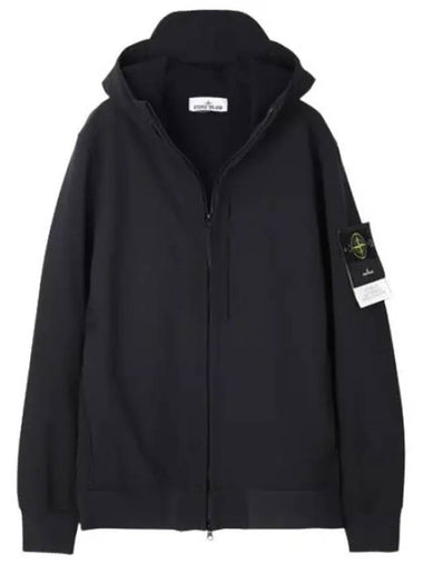 Soft Shell Idai Effect Recycled Polyester Lightweight Hooded Blouson - STONE ISLAND - BALAAN 1