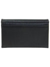 Vitello Gold Logo Saffiano Card Holder Black - PRADA - BALAAN 5