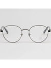 Round Metal Eyeglasses Silver - MONCLER - BALAAN 4