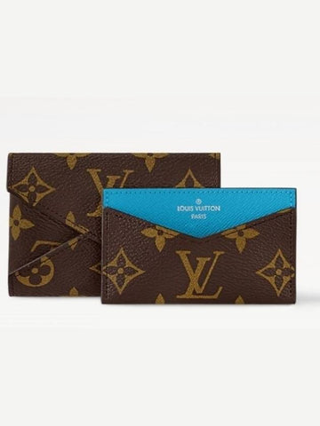 Kirigami Card Wallet Blue - LOUIS VUITTON - BALAAN 1