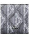 CD Diamond Canvas Zipper Card Wallet Grey - DIOR - BALAAN 7