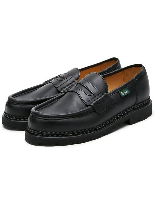 Men s Rhames Black Loafers 0994 12 - PARABOOT - BALAAN 1
