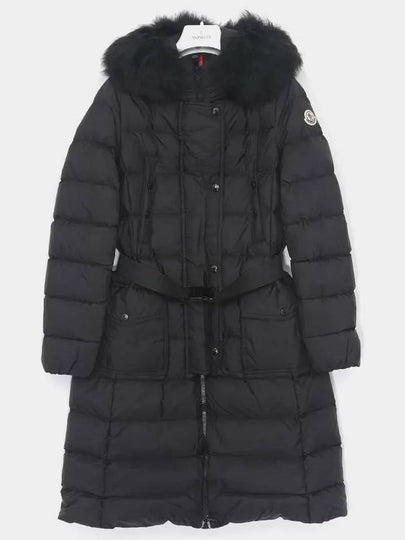 Women's Khloe Long Down Padding Black - MONCLER - BALAAN 2