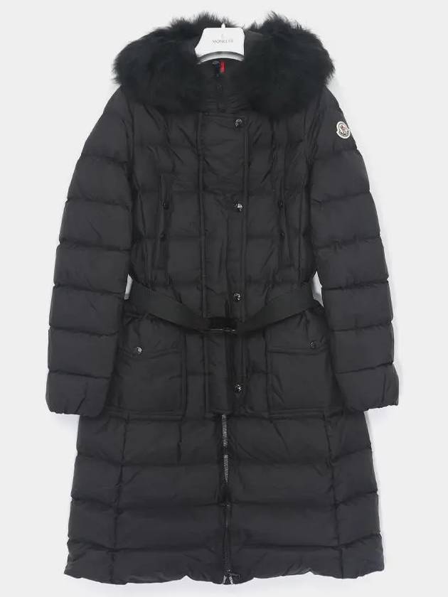 Women's Khloe Long Down Padding Black - MONCLER - BALAAN 3