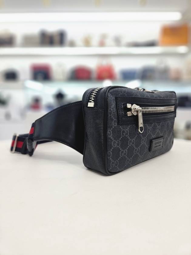 Men s GG Supreme Belt Bag 474293 - GUCCI - BALAAN 4