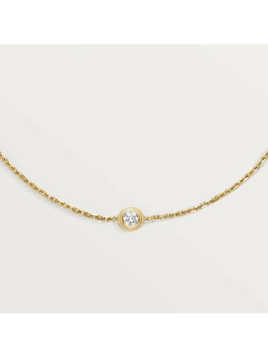 Women's Bracelet Damour Bracelet SMALL Model Yellow Gold Diamond - CARTIER - BALAAN 2