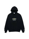 Monsieur DROLE FLEURI logo hoodie HO126 CO001 BL - DROLE DE MONSIEUR - BALAAN 1