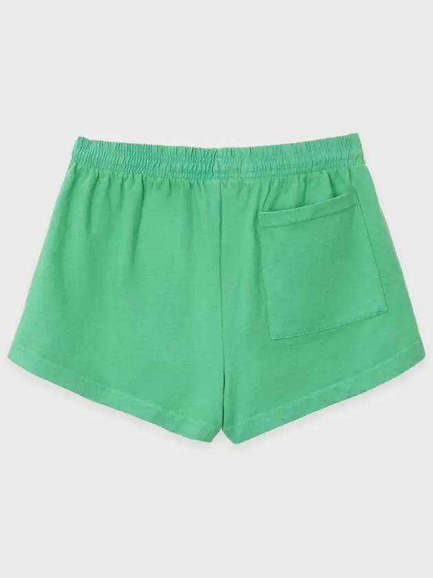 Disco Cotton Shorts Green - SPORTY & RICH - BALAAN 4