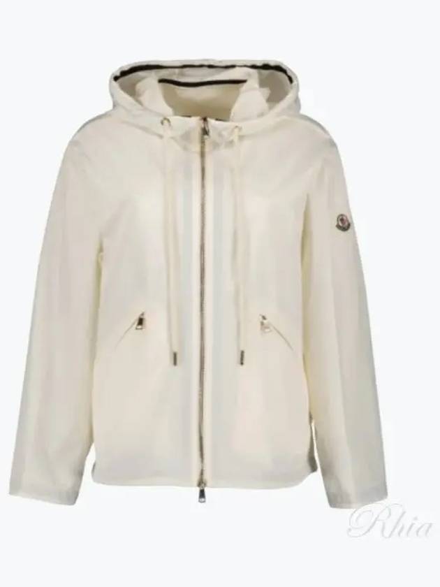 Cassiopea Zip Up Hoodie White - MONCLER - BALAAN 2