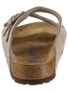 Arizona Soft Footbed Suede Leather Taupe Taupe Regular 0951301 - BIRKENSTOCK - BALAAN 4