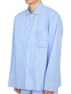 poplin long-sleeved shirt pinstripe - TEKLA - BALAAN 3