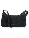 Platt Micro Leather Shoulder Bag Black - ACNE STUDIOS - BALAAN 2