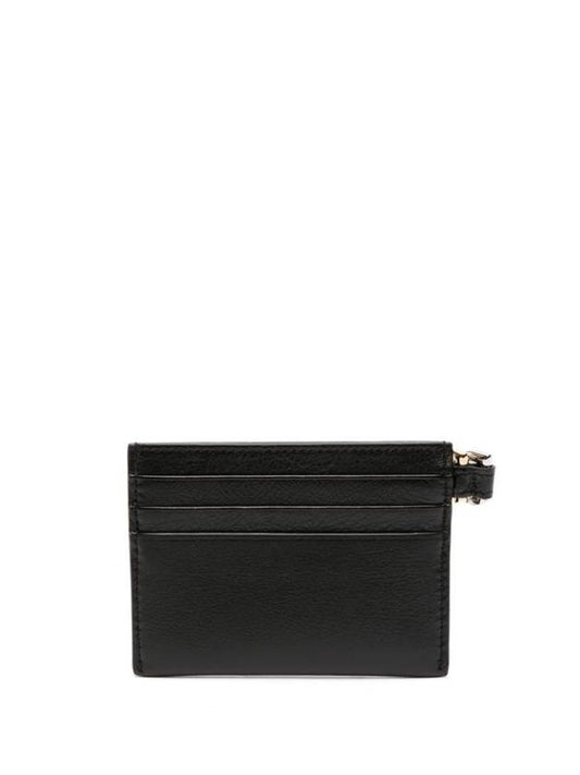 Voyou Leather Card Wallet Black - GIVENCHY - BALAAN 1
