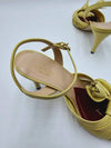 Gucci Lovelight Flower Sandals Heel Butter - GUCCI - BALAAN 8