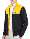 Banks mid layer zip-up jacket yellow black - J.LINDEBERG - BALAAN 7