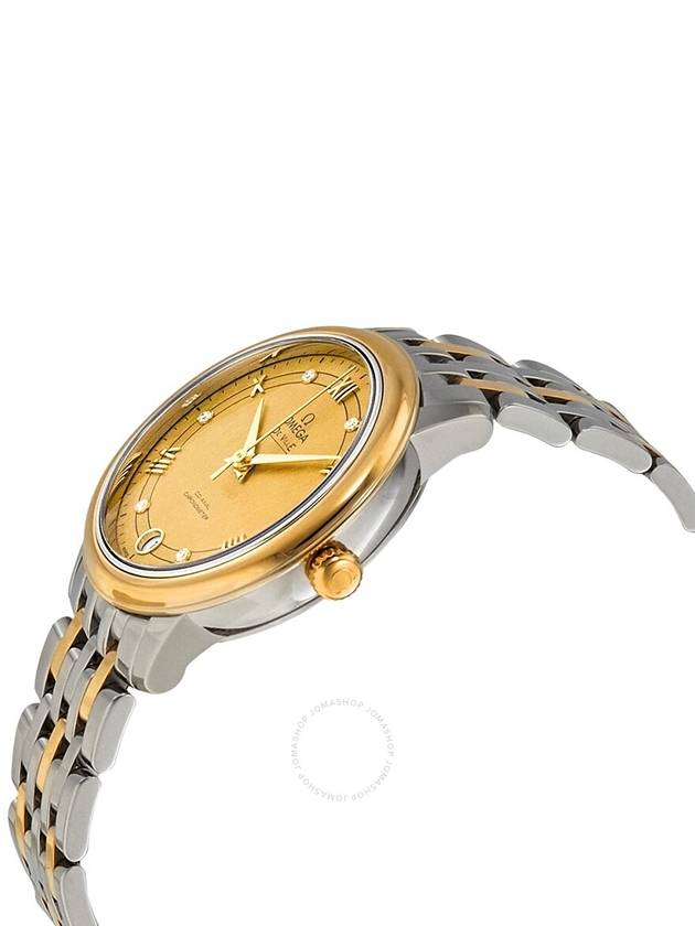 Omega De Ville Yellow Gold Diamond Dial Steel and 18kt Yellow Gold Ladies Watch 424.20.33.20.58.003 - OMEGA - BALAAN 2