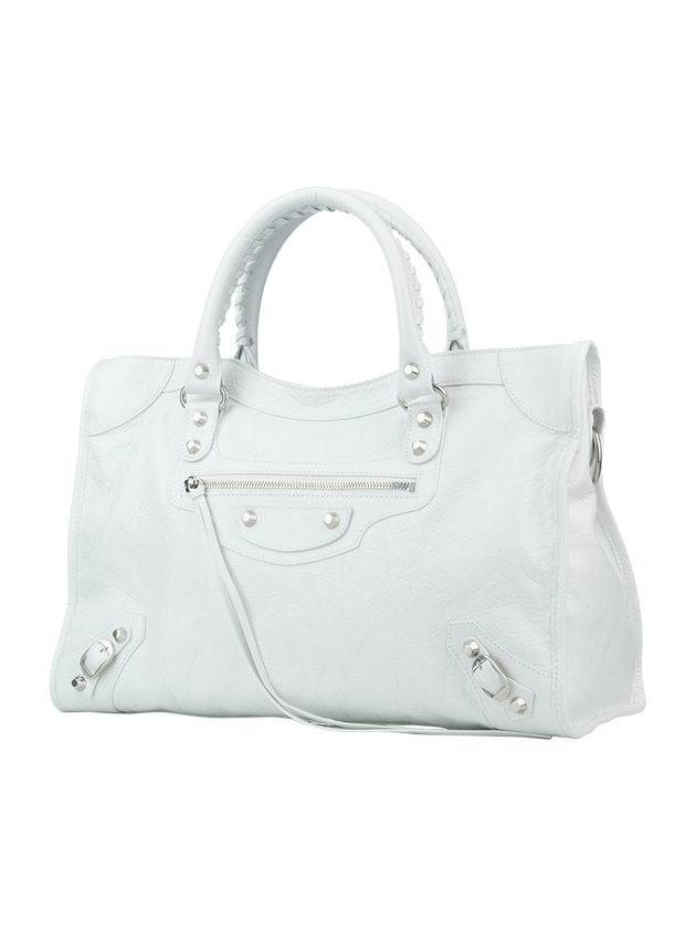 Le City Medium Bag White - BALENCIAGA - BALAAN 3