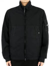 Tylon L Zipper Long Sleeve Shirt Black - CP COMPANY - BALAAN 2