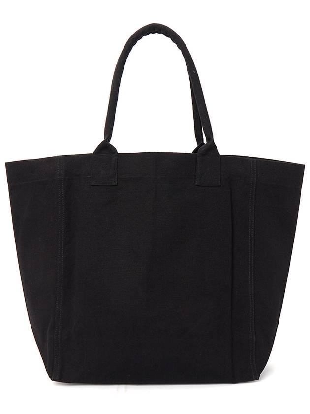 Yenky Logo Tote Bag Black - ISABEL MARANT - BALAAN 4