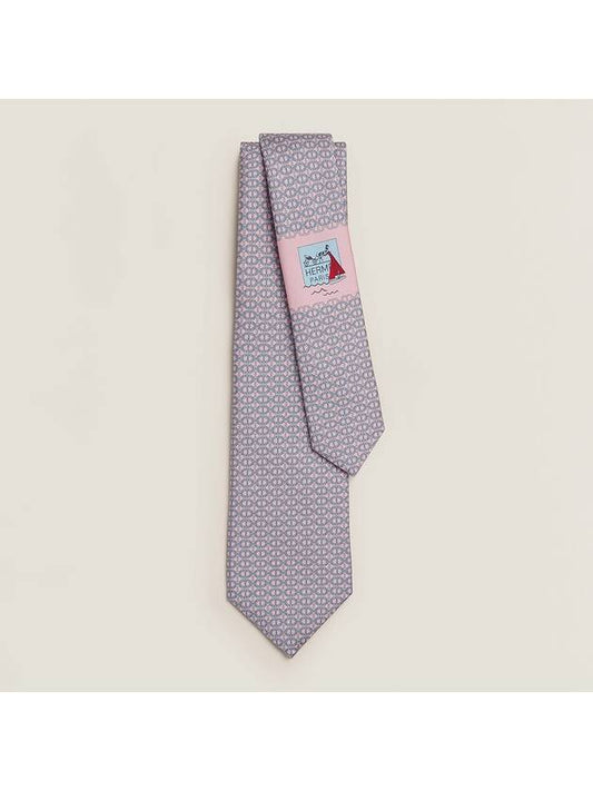 7CM MAILLONS EN VOGUE TIE ROSE H006323T 19 - HERMES - BALAAN 1