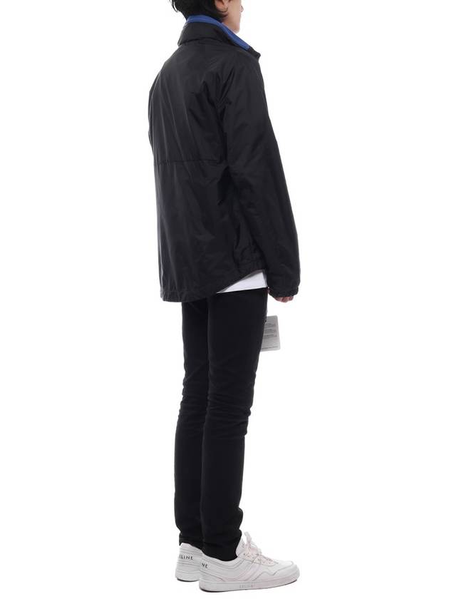 Octano Rain Jacket Black - MONCLER - BALAAN 7