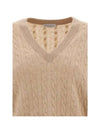 Sweater MER186402C8710 Beige - BRUNELLO CUCINELLI - BALAAN 4