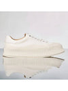 Canvas Platform Low Top Sneakers White - JIL SANDER - BALAAN 2