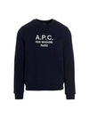 Rufus Embroidery Logo Sweatshirt Navy - A.P.C. - BALAAN 2