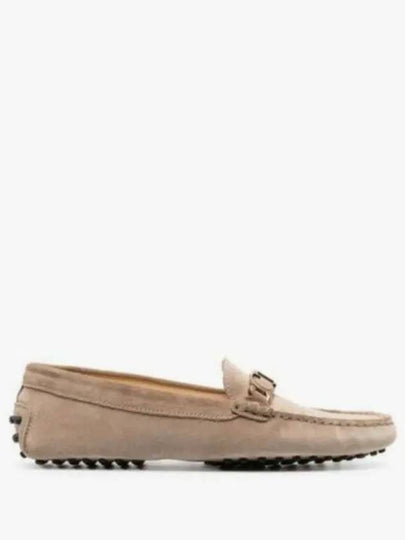 Suede Gommino Driving Shoes Brown - TOD'S - BALAAN 2