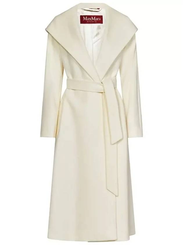 3BDANTO Belted Coat Ivory 2360162233 001 - MAX MARA - BALAAN 2